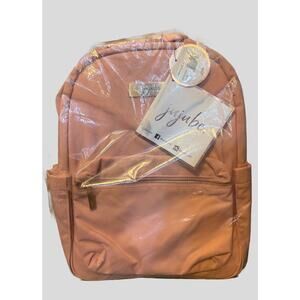 JuJuBe Midi Backpack Blush Chromatics Diaper Bag Travel Bag Machine Washable NWT